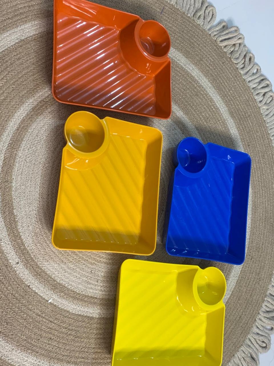 ৪ পিস ডাম্পলিং প্লেট সেট