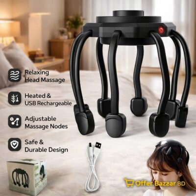Cordless Electric Head & Scalp Massager-Rechargeable
