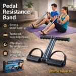 Pedal Resistance Band | Tummy Trimmer
