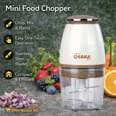 OSAKA Japani Multipurpose Food Processor, Chopper & Blender (1800 W)
